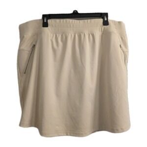 Lane Bryant Livi Cream Skort , 22/24 Size,‎ Excellent Condition